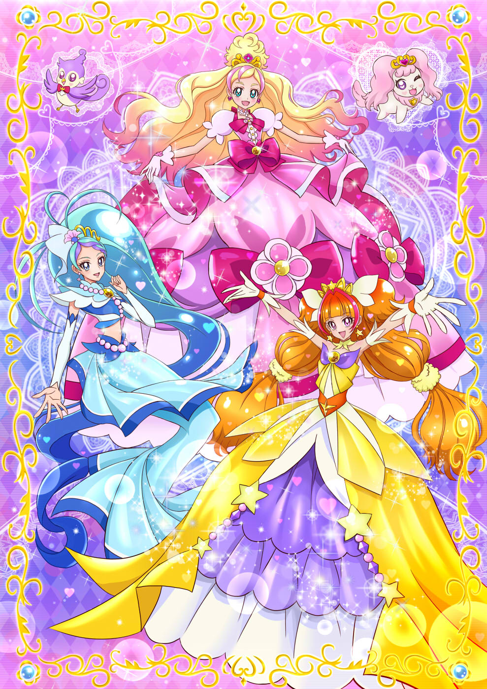 Go プリンセスプリキュア集合絵まとめ ニチアサエイト