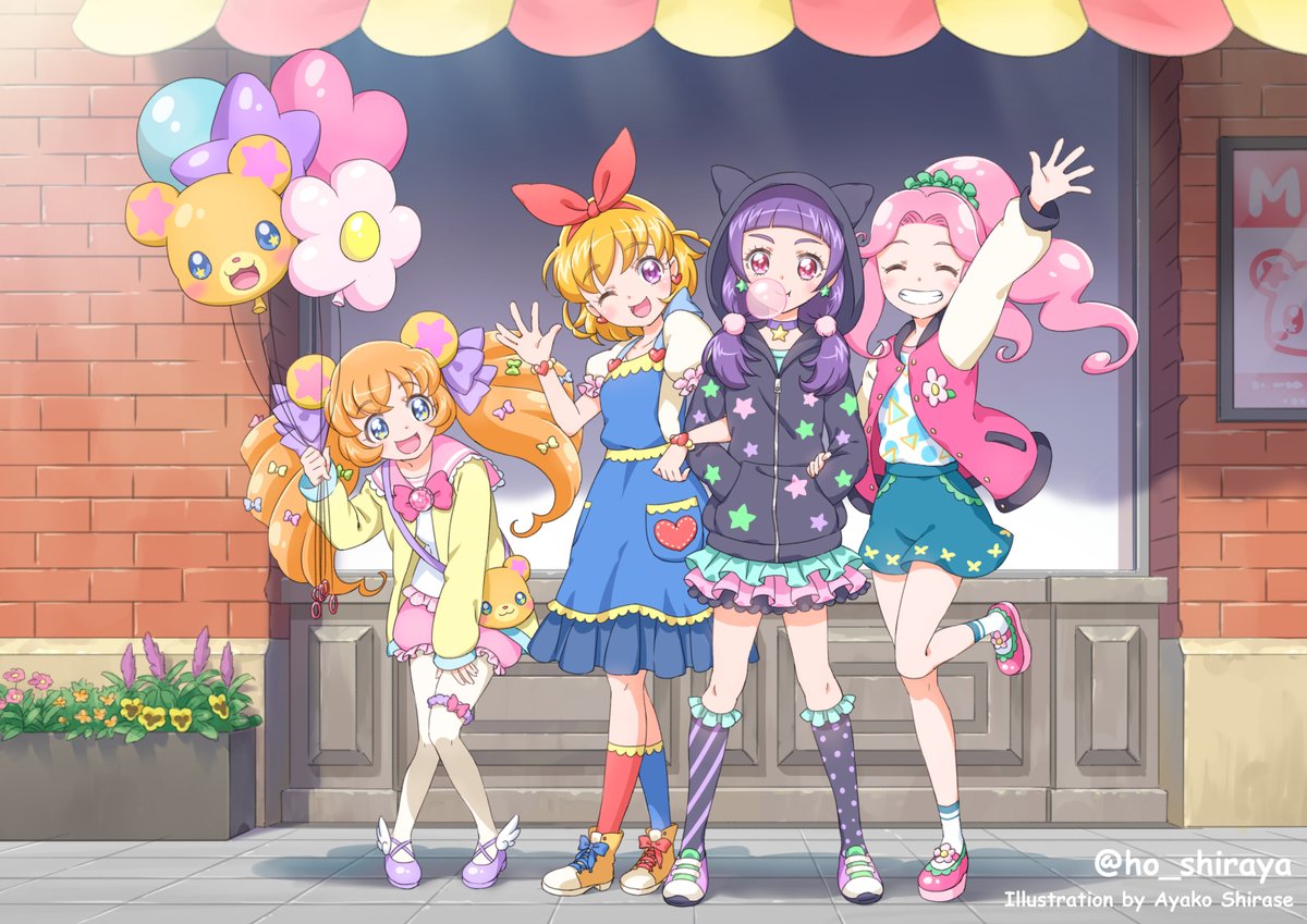 原宿ファッションガールズ プリキュア ほか 魔法つかいプリキュアイラストまとめ ニチアサエイト