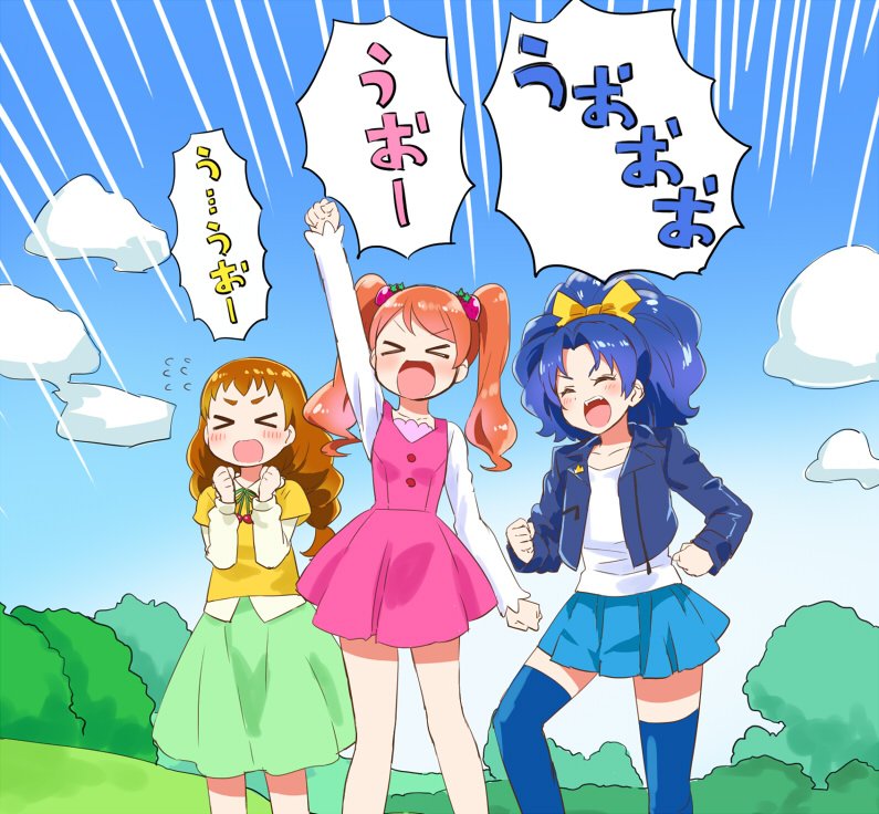 プリアラ中学生組 いちひま ほか キラキラプリキュアアラモードイラストまとめ ニチアサエイト