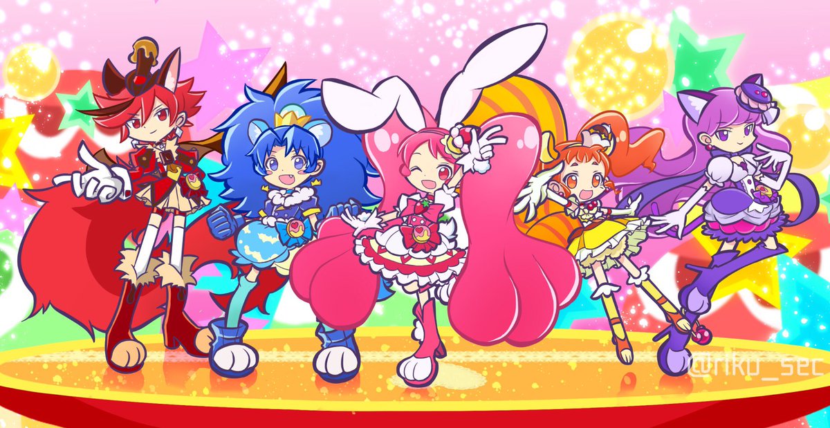 キラキラ ぷよキュアアラモード ほか キラキラプリキュアアラモードイラストまとめ ニチアサエイト