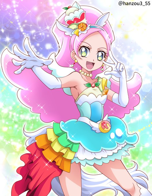 祝 パルフェ登場 ジュリオプリキュア化 キュアワッフル ほか キラキラプリキュアアラモードイラストまとめ ニチアサエイト