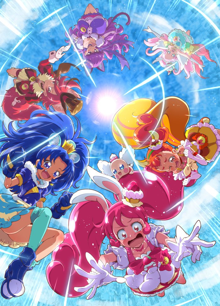 キラキラ プリキュアアラモード お疲れ絵 シエビブ その後のゆかあき ほか キラキラプリキュアアラモードイラストまとめ ニチアサエイト