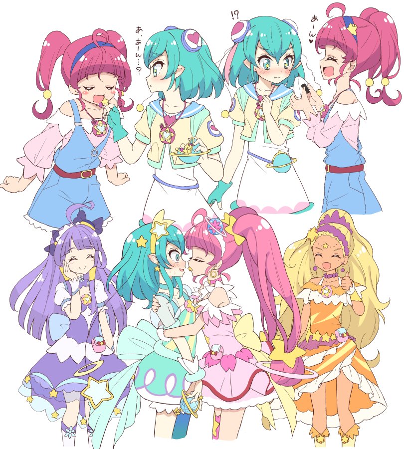 プリキュアグミの地球での食べ方 まどかちゃんの登場が楽しみ ほか スター トゥインクルプリキュアイラストまとめ ニチアサエイト