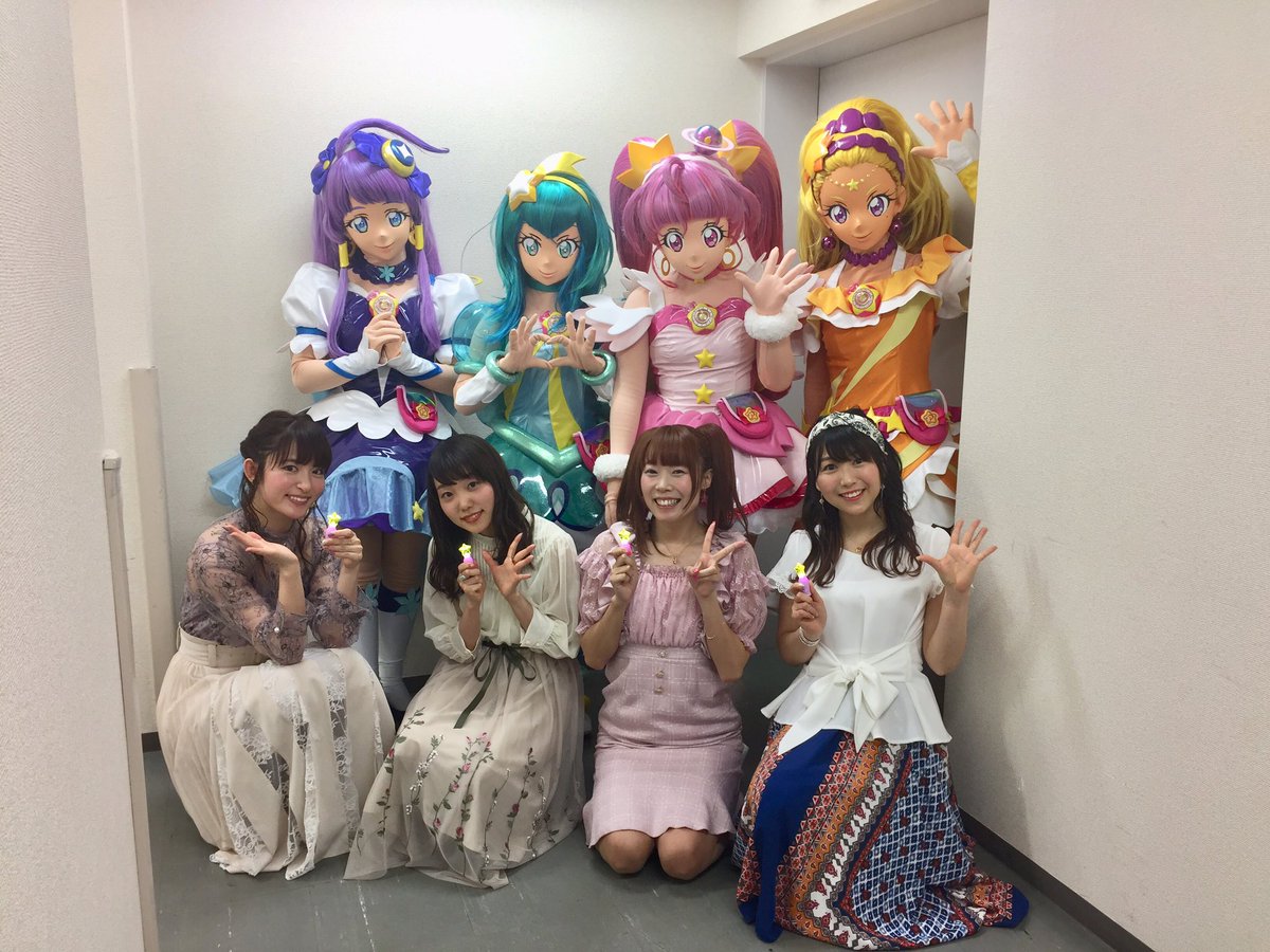 映画プリキュアミラクルユニバース完成披露舞台挨拶にスタプリキャストが登壇 みんな楽しそうで微笑ましい 今週末3月16日 土 公開 ニチアサエイト