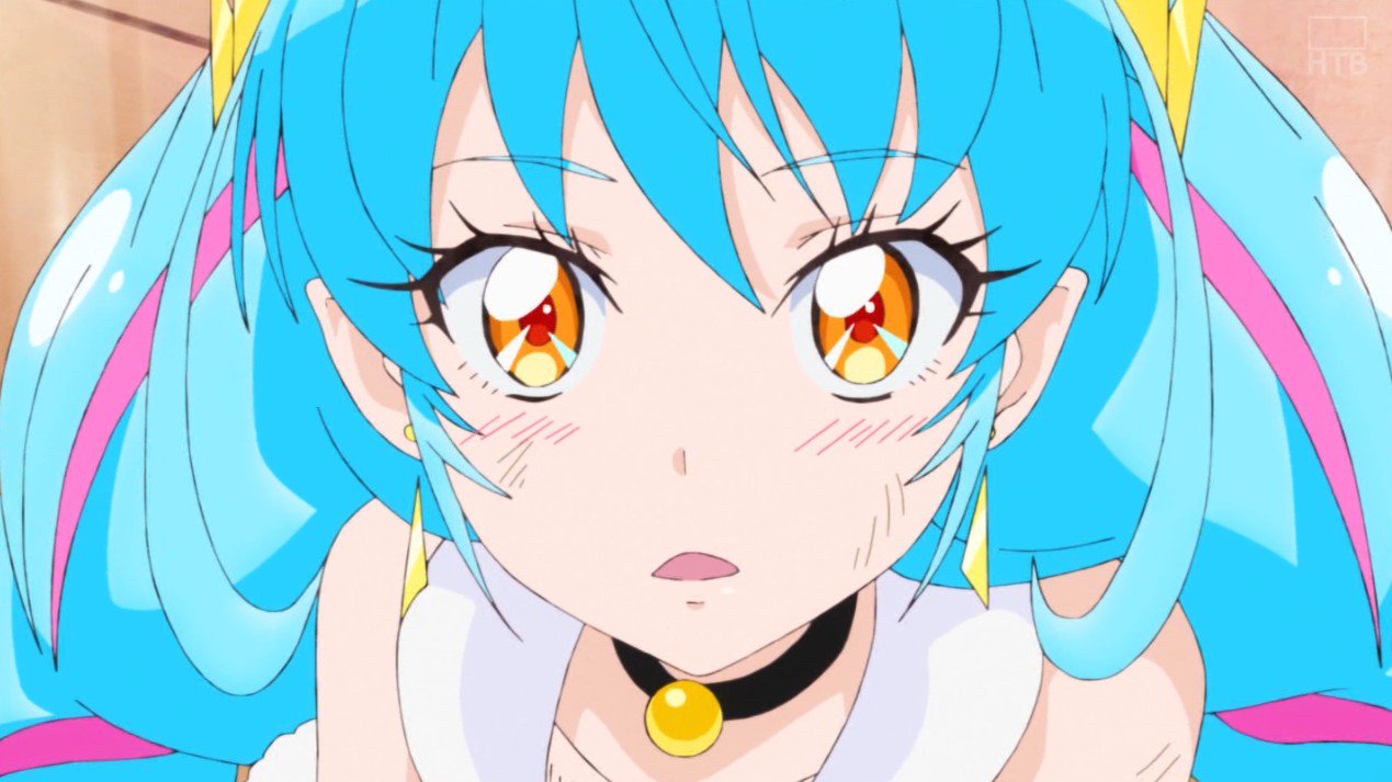 映画に先行して犬のおまわりさん アンが登場 ポンコツキャラが実に可愛い 仲間に褒められて照れるユニ 皆との距離も縮まった スター トゥインクルプリキュア 第36話 感想まとめ ニチアサエイト