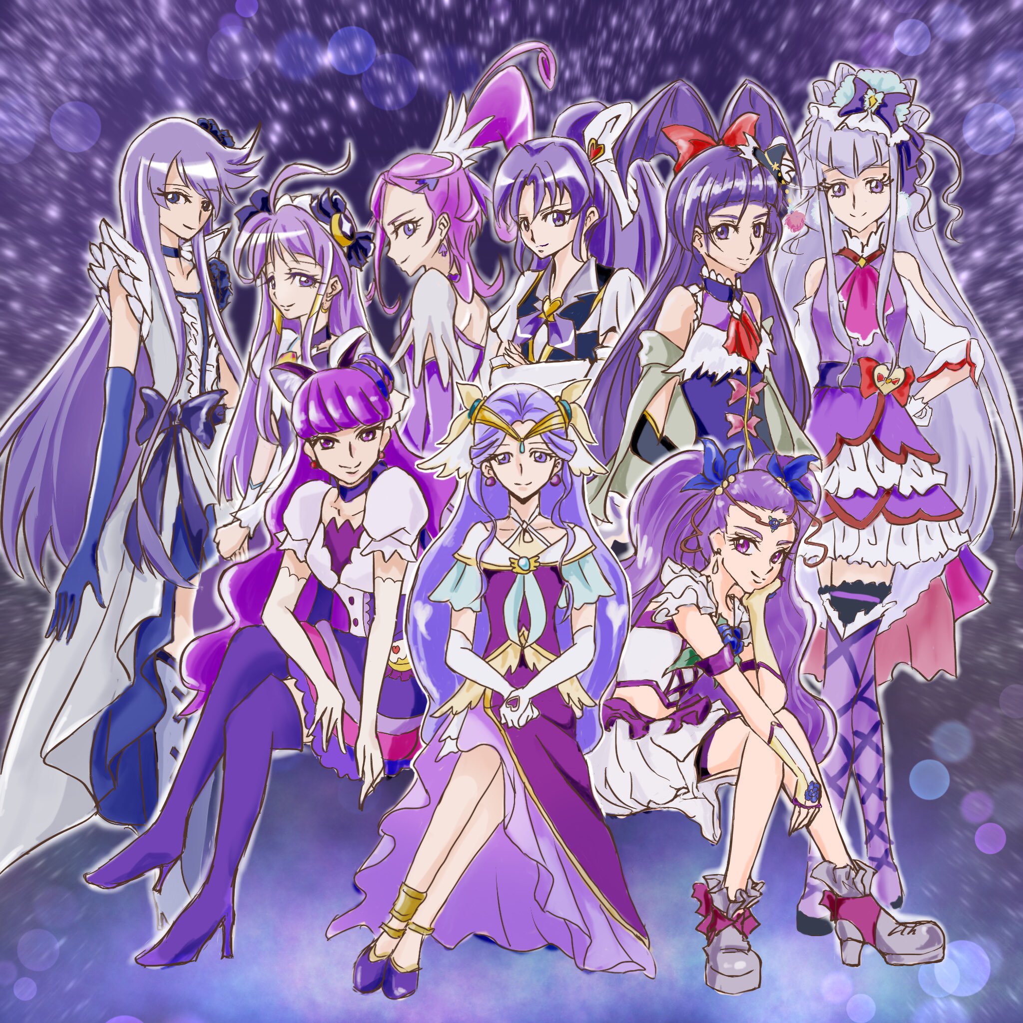 最新 プリキュア オールスター ズ イラスト