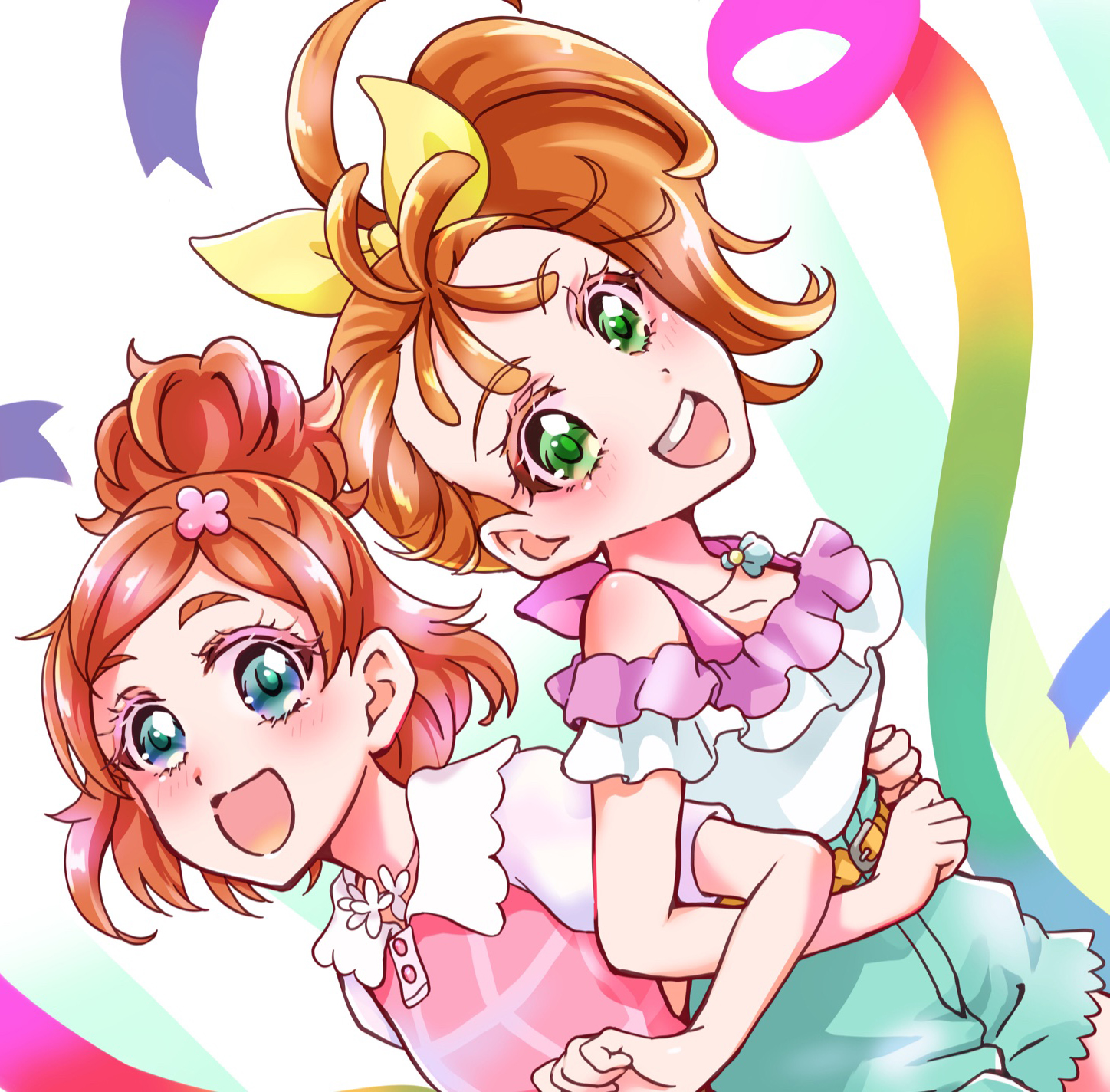 はるはるとなつなつ キュアコーラルかわいいね ほかトロピカル ジュ プリキュアイラストまとめ ニチアサエイト