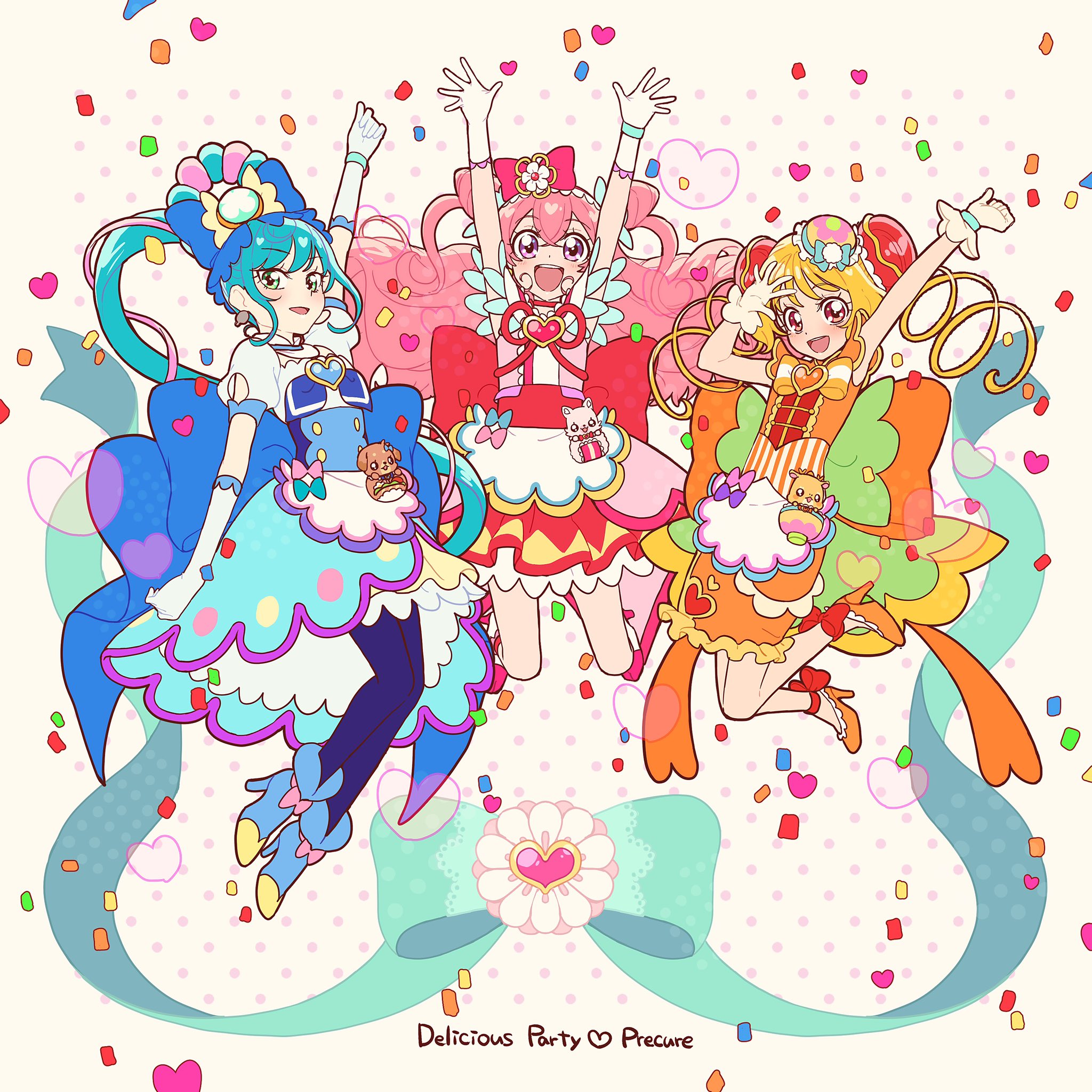 みんなデザイン可愛すぎるな デリシャスパーティ プリキュア イラストまとめ ニチアサエイト