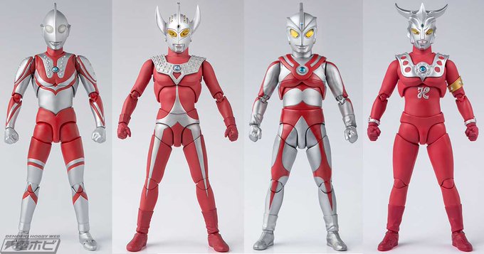 S.H.Figuarts ウルトラマンシリーズより ゾフィー タロウ エース レオ